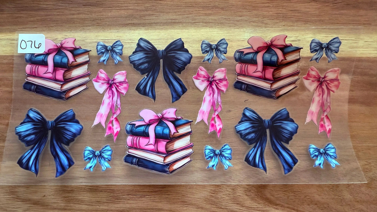 #76 Books with bows K's Krafty Barn