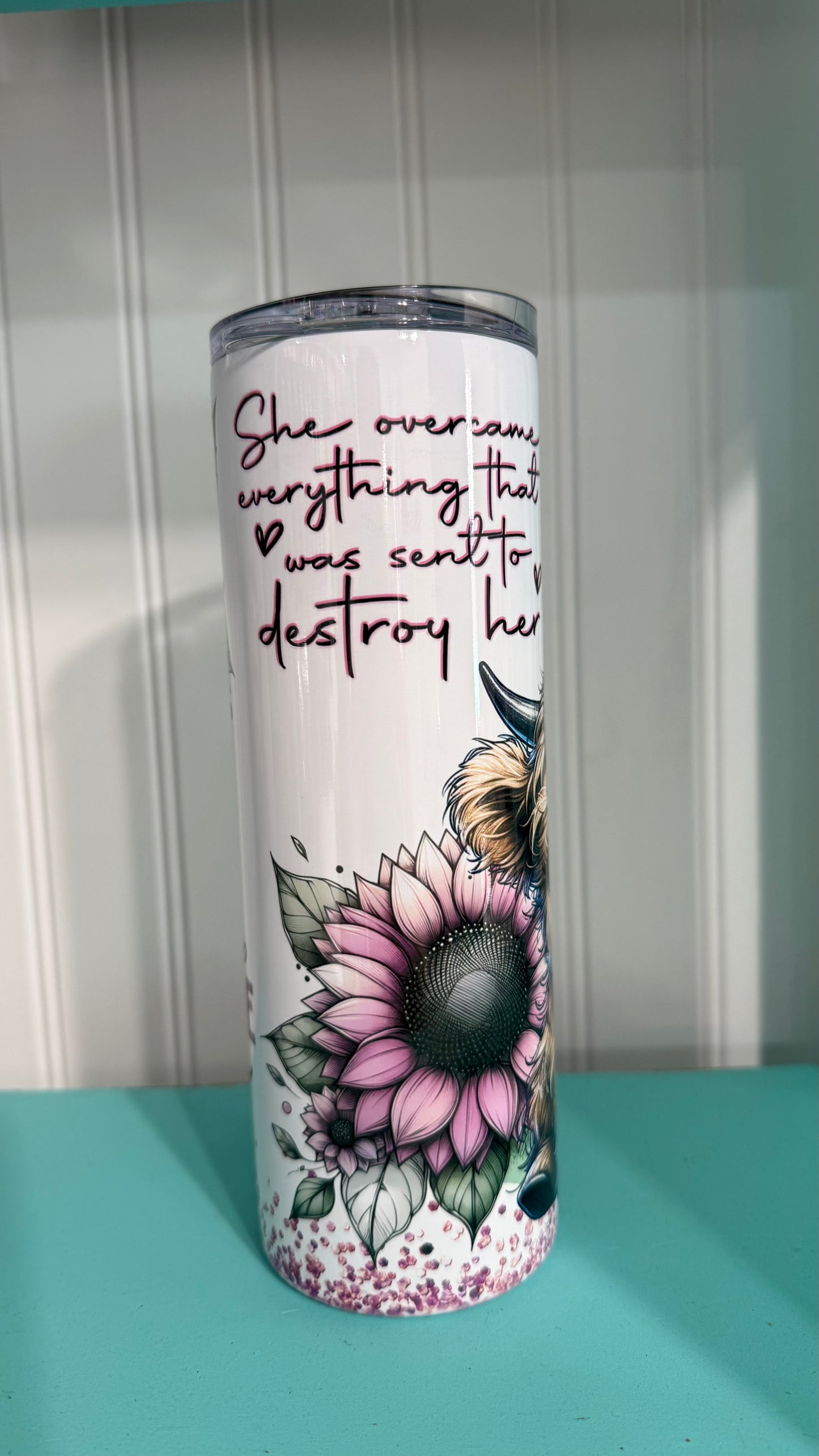 Stronger than the storm 20oz Insulated