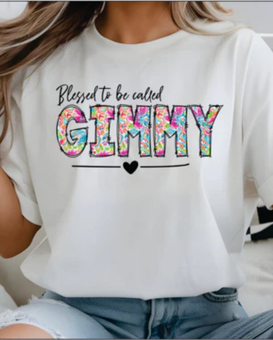 Blessed to be called Gimmy