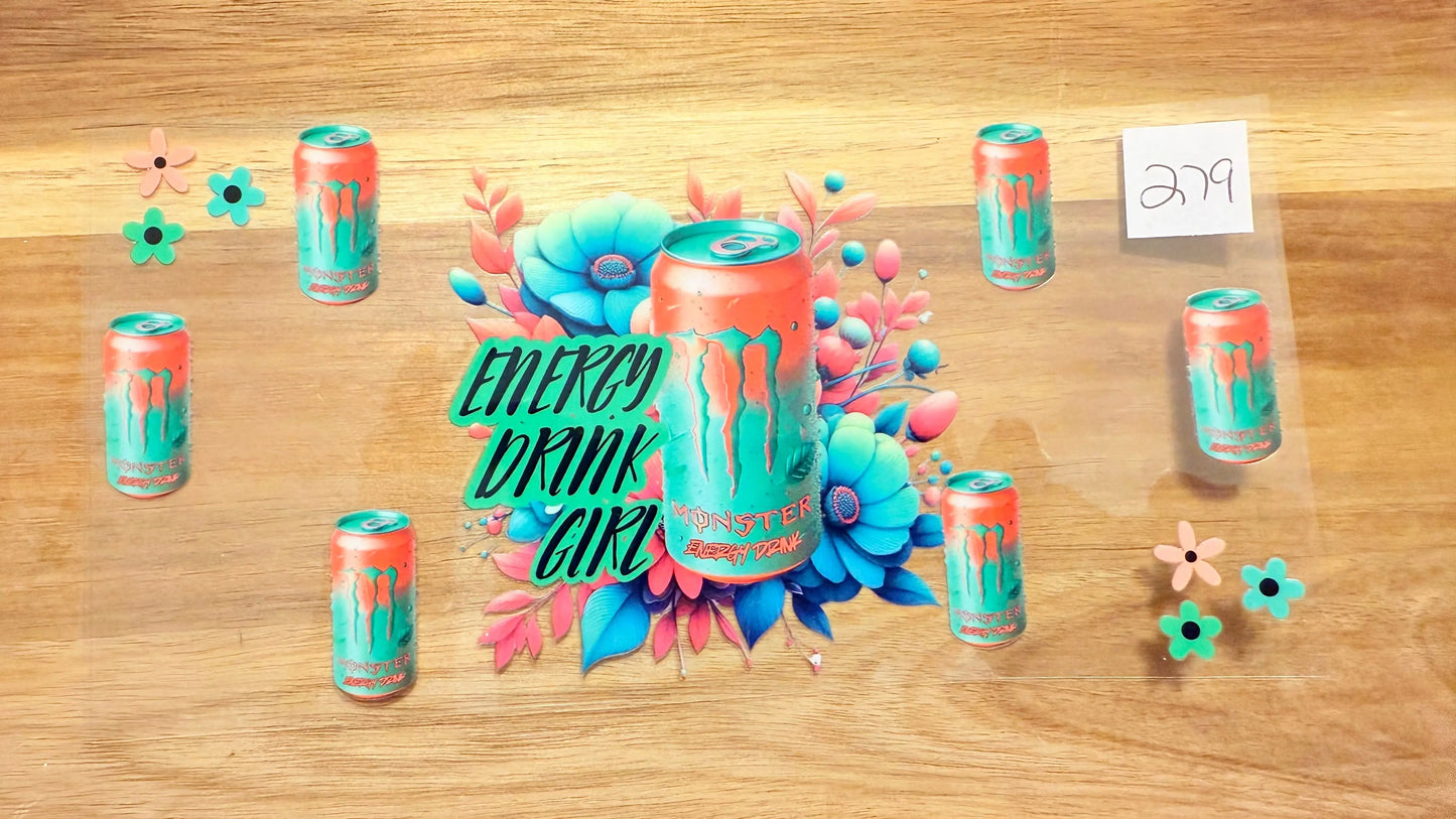 #279 Energy drink girl K's Krafty Barn