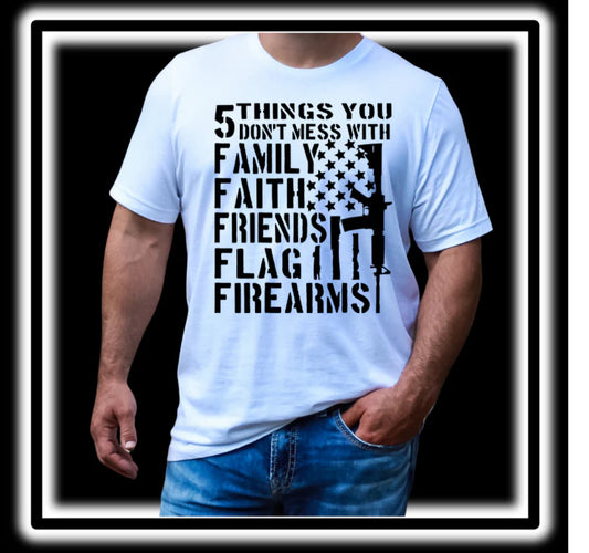 5 things you don't mess with