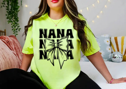 Triple Nana With Bow K's Crafty Vibes Co.