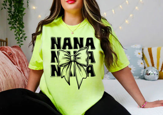 Triple Nana With Bow