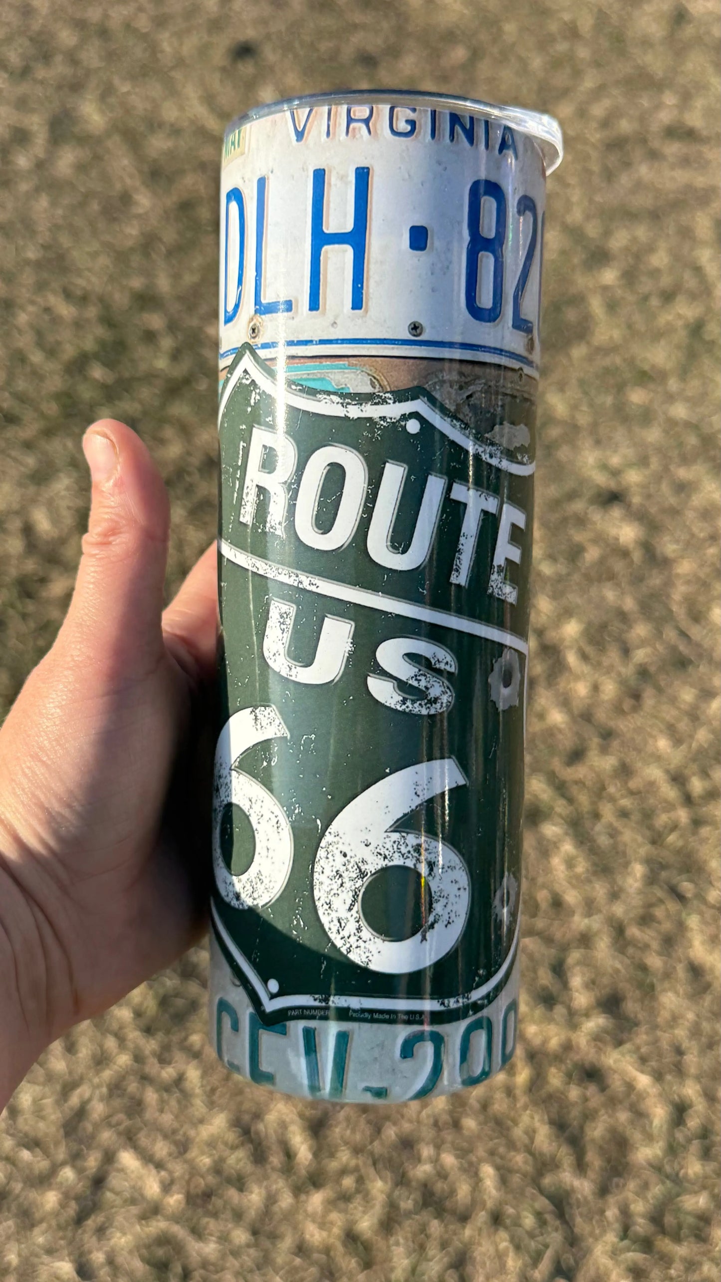Route 66- 20oz insulated K's Krafty Barn