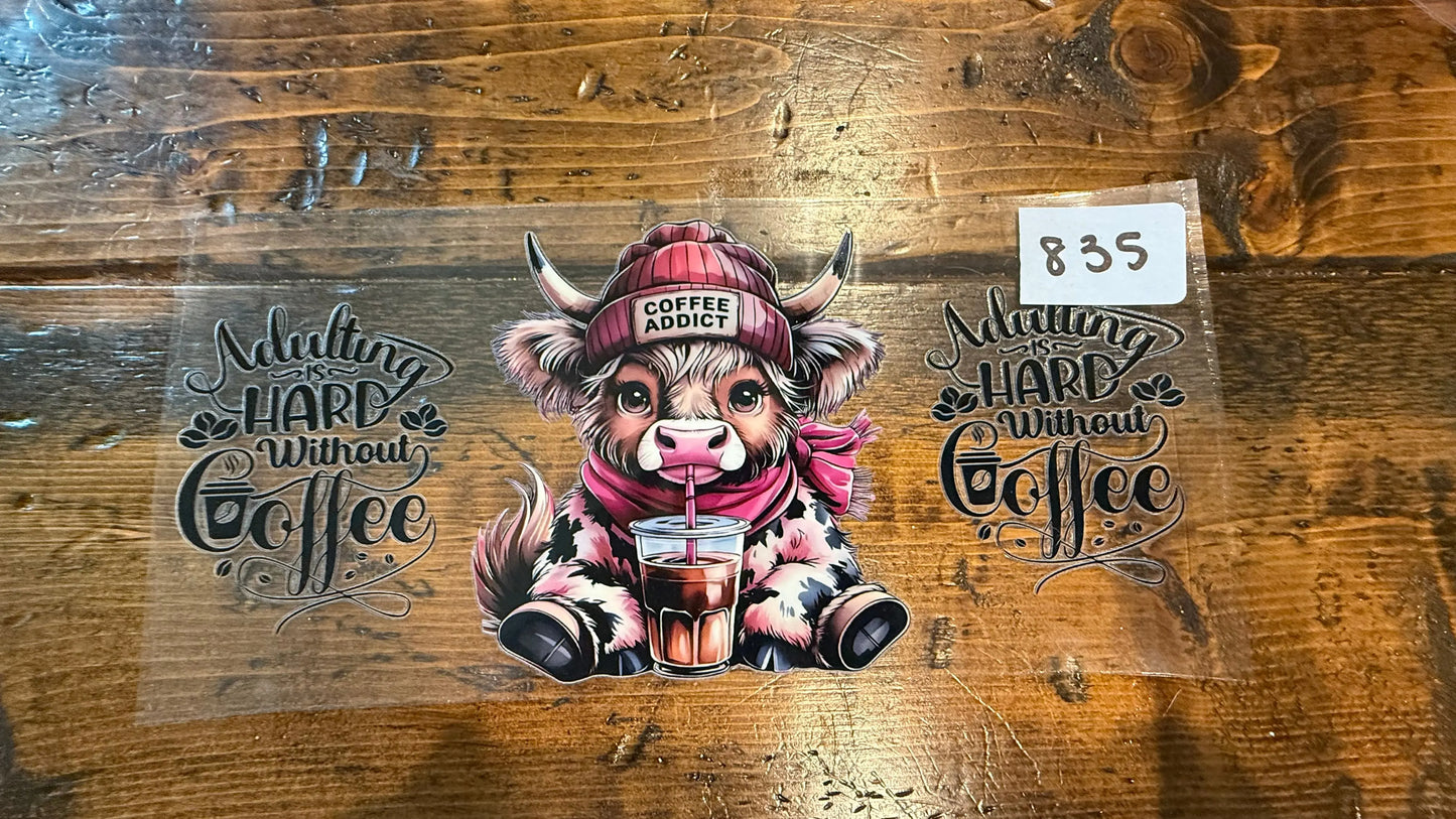 #835 Coffee Addict K's Krafty Barn