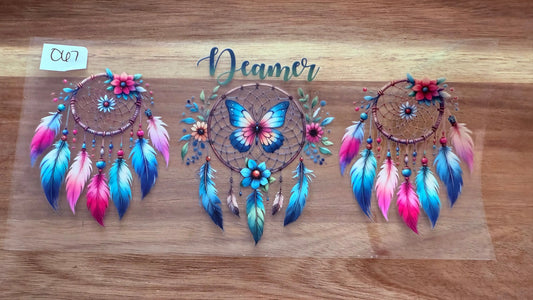 #67 Dream catcher with butterflies K's Krafty Barn