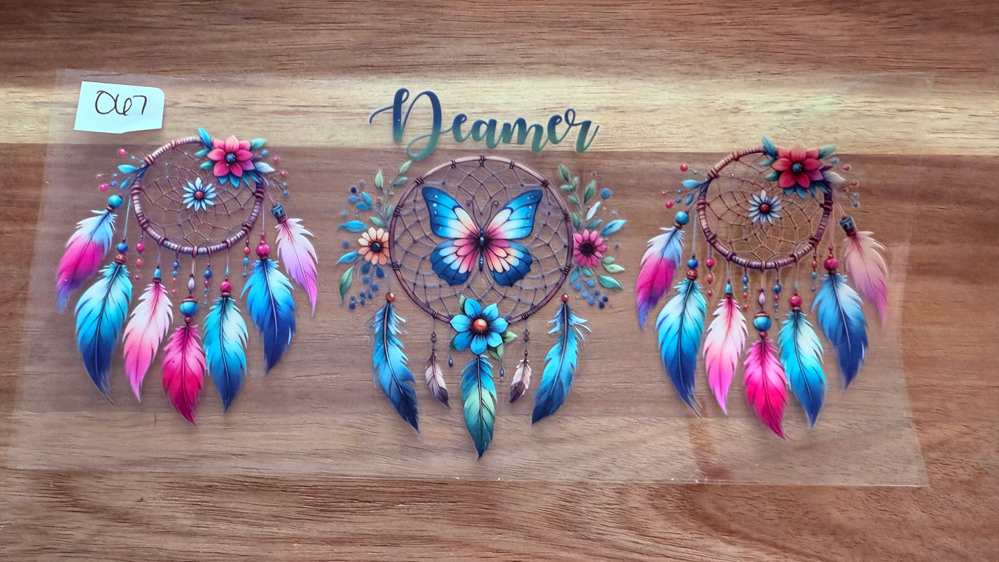 #67 Dream catcher with butterflies