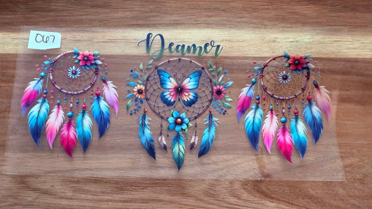 #67 Dream catcher with butterflies