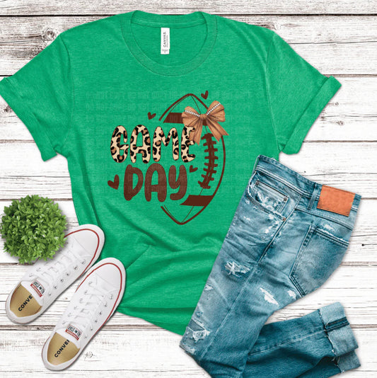 Leopard Print football