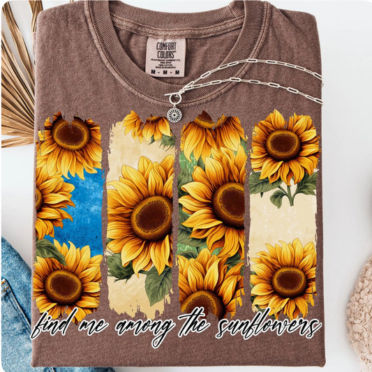 Find Me Among The Sunflowers
