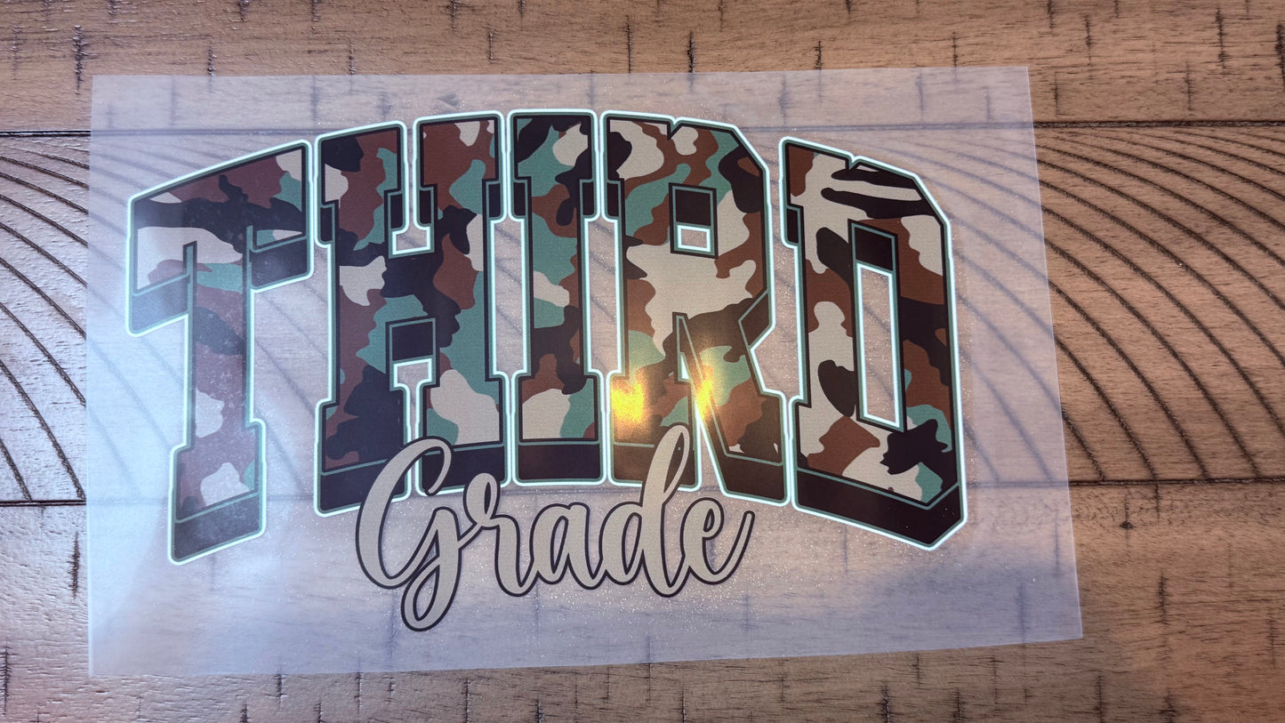 Third grade Camo