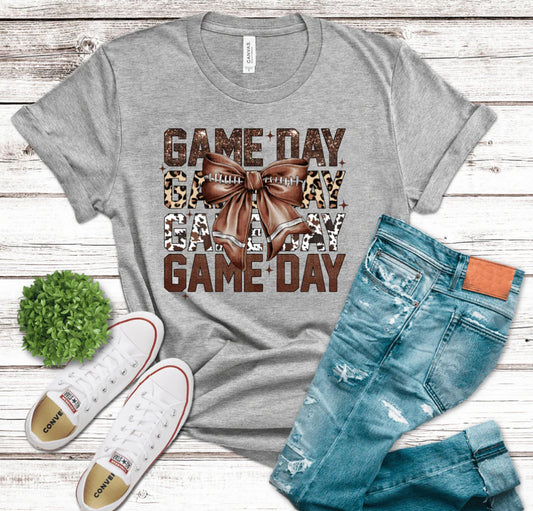 Game day Print with Bow
