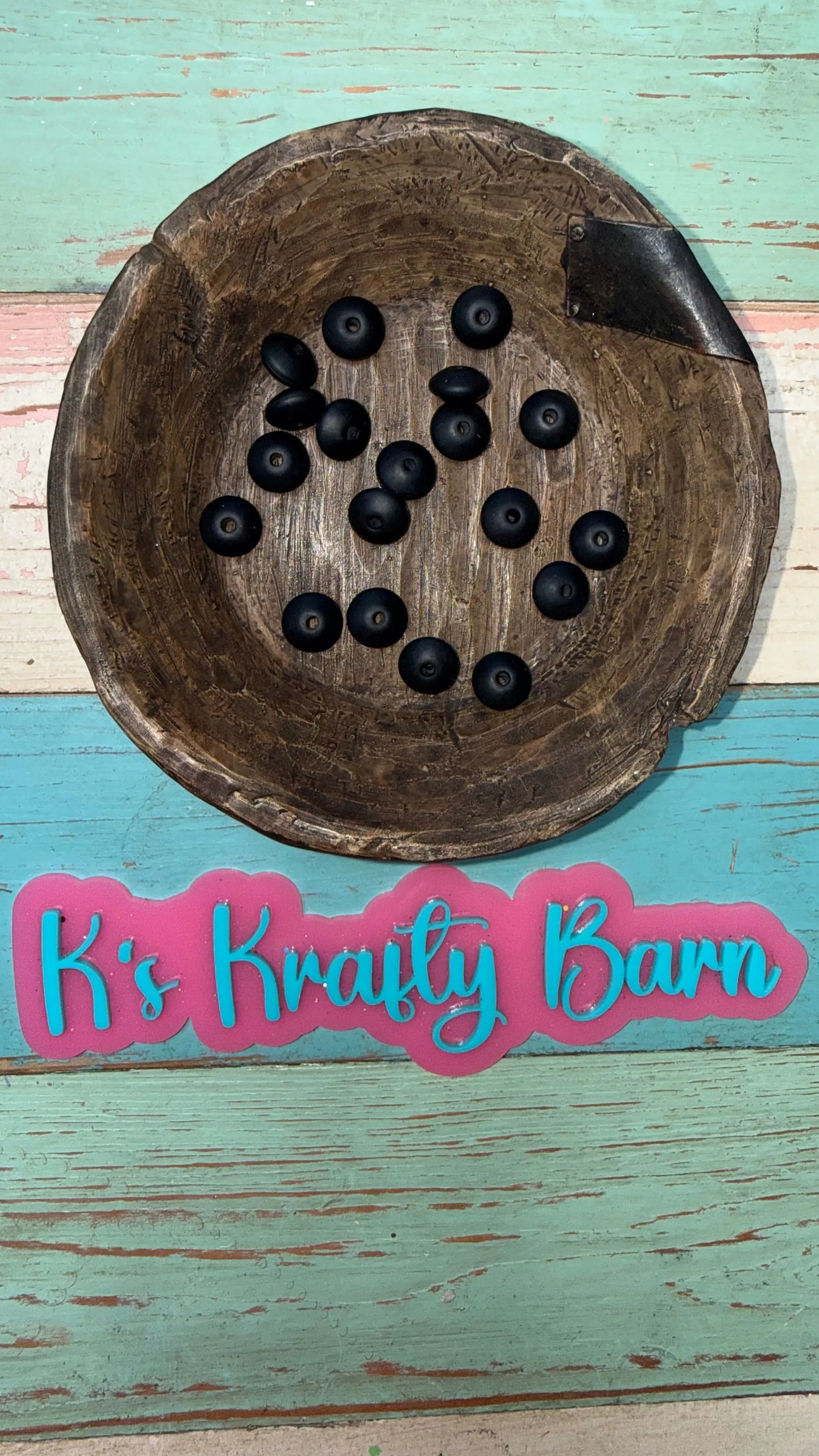 12mm Silicone Lentil spacers for beadable items-20pk K's Krafty Barn