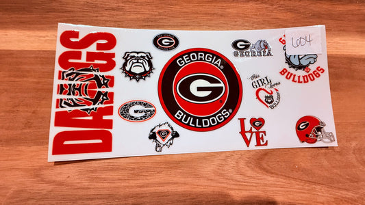 #604 This Girl Loves Bulldogs