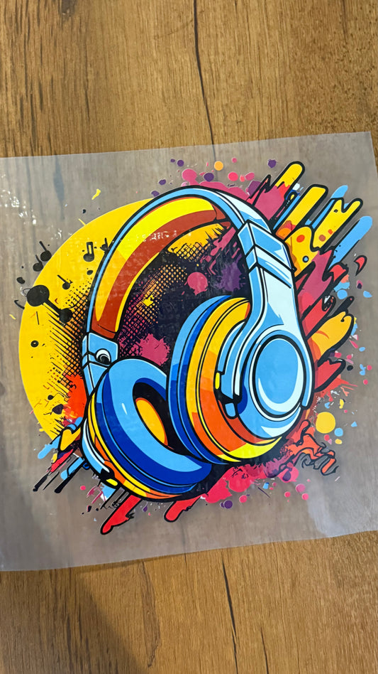Colorful headphones