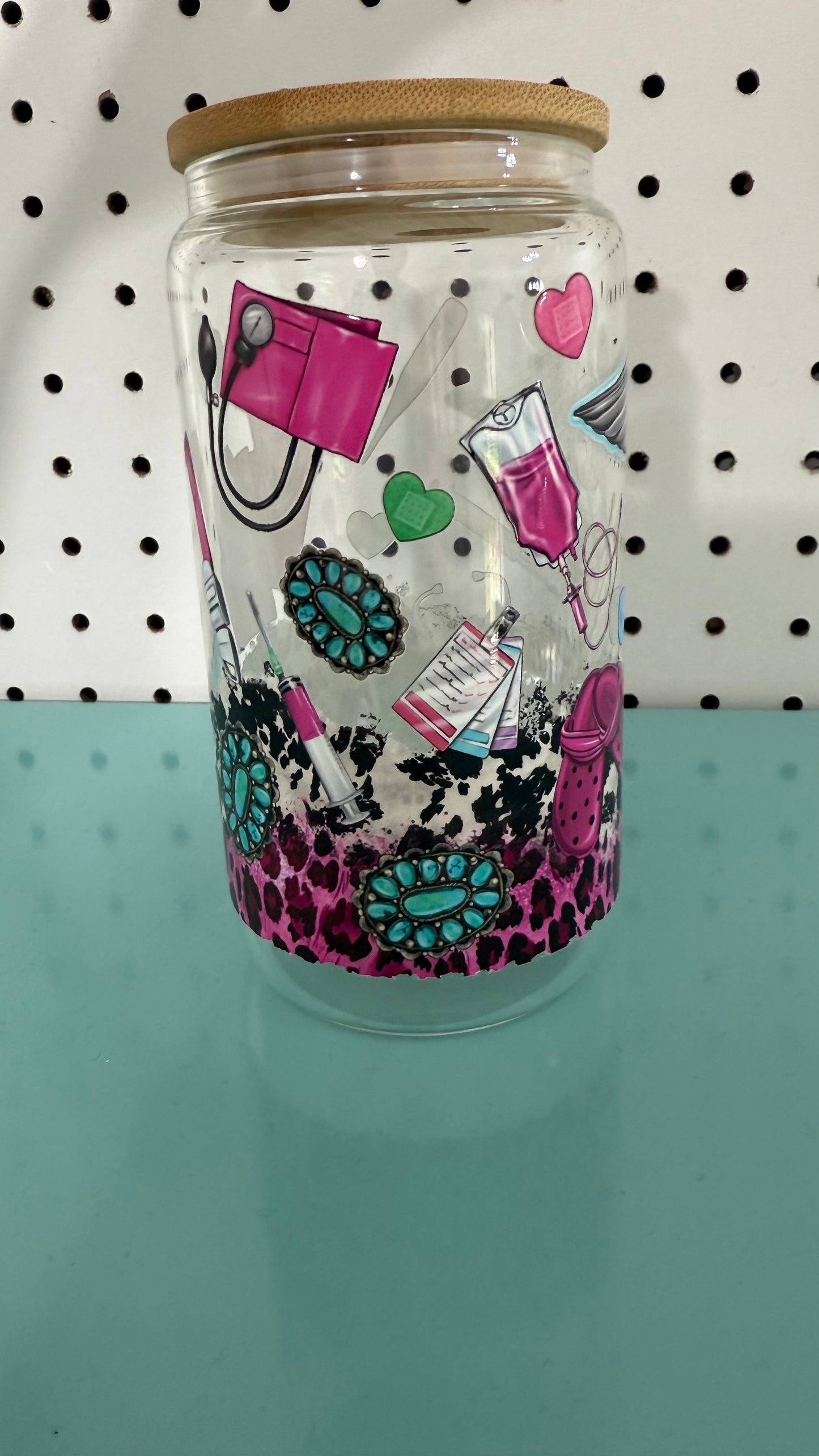 CNA 16oz Glass Libby