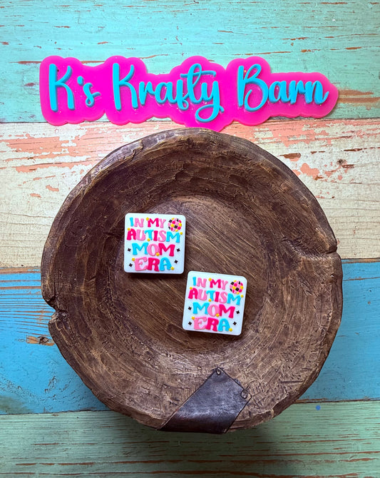 Wholesale Silicone Focal Bead- In my autism Mom era