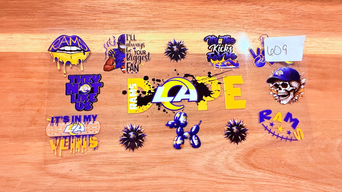 #609 LA Rams K's Krafty Barn