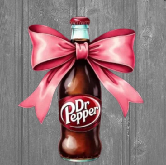 Dr P bottle with bow