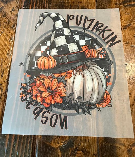 Checkered Pumpkin Season