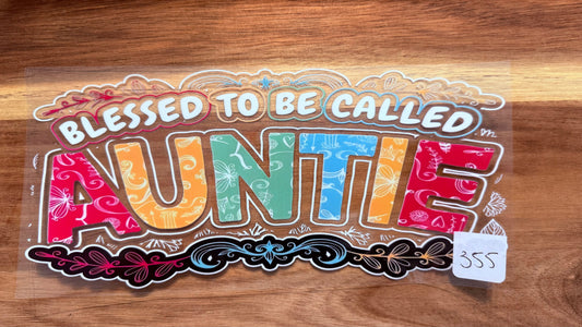 #355 Blessed to be called Auntie