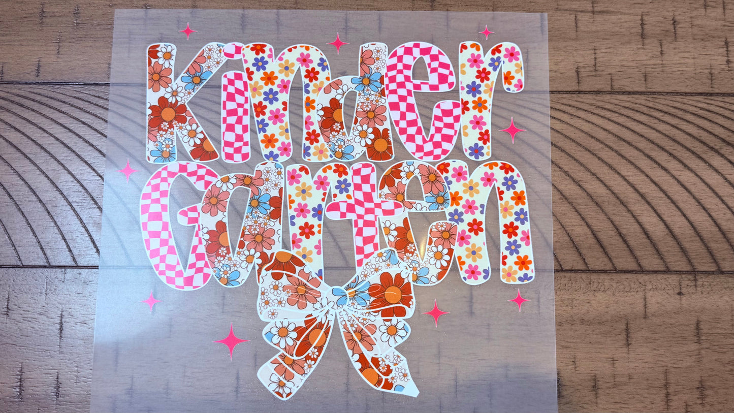 Kindergarten flowers