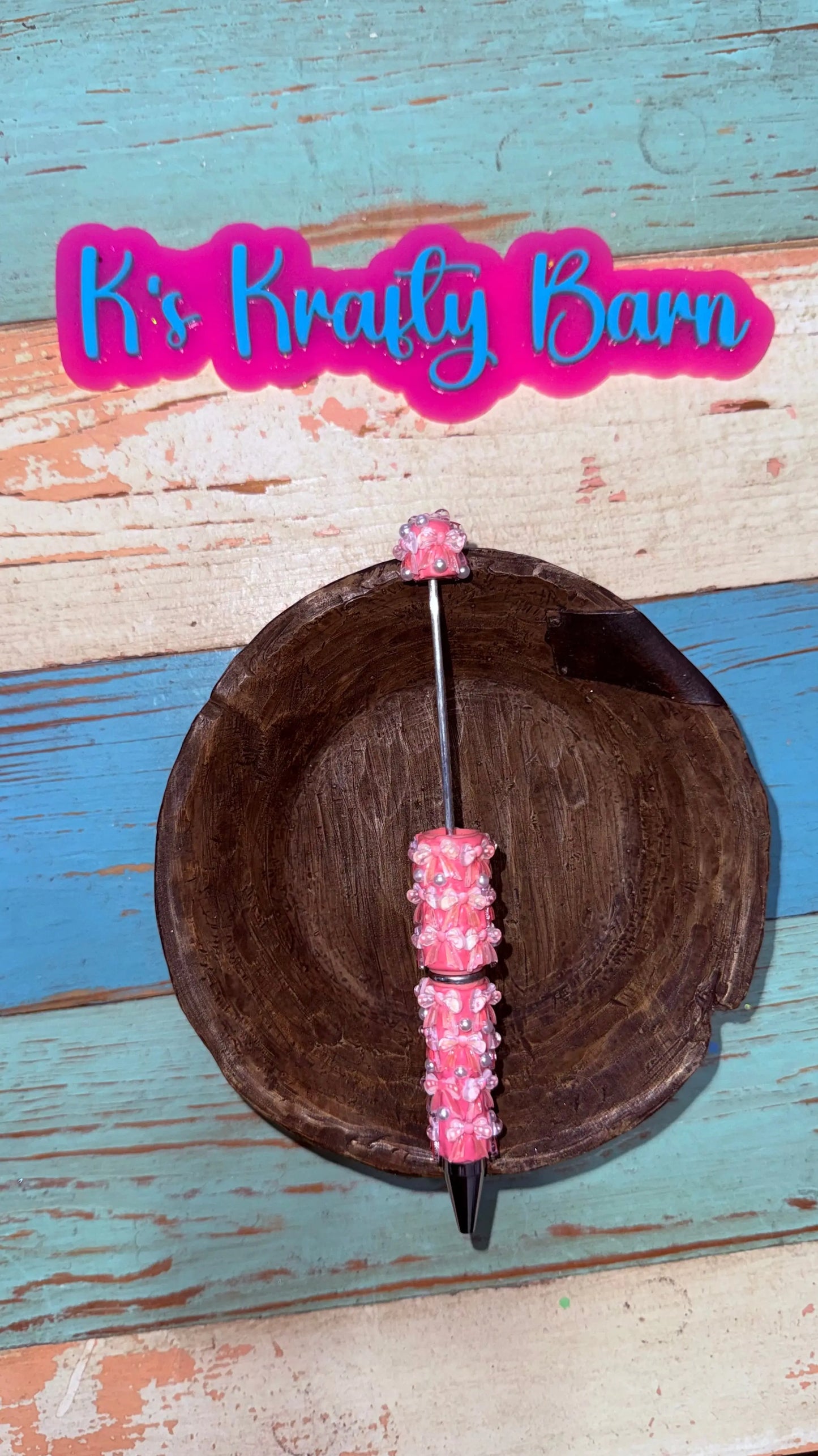 Beadable Pens-Rhinestone Super Blingy “Fancy” K's Krafty Barn