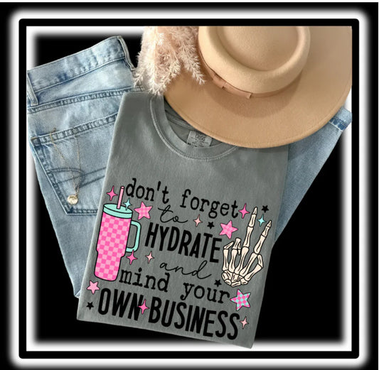 Don’t Forget To Hydrate