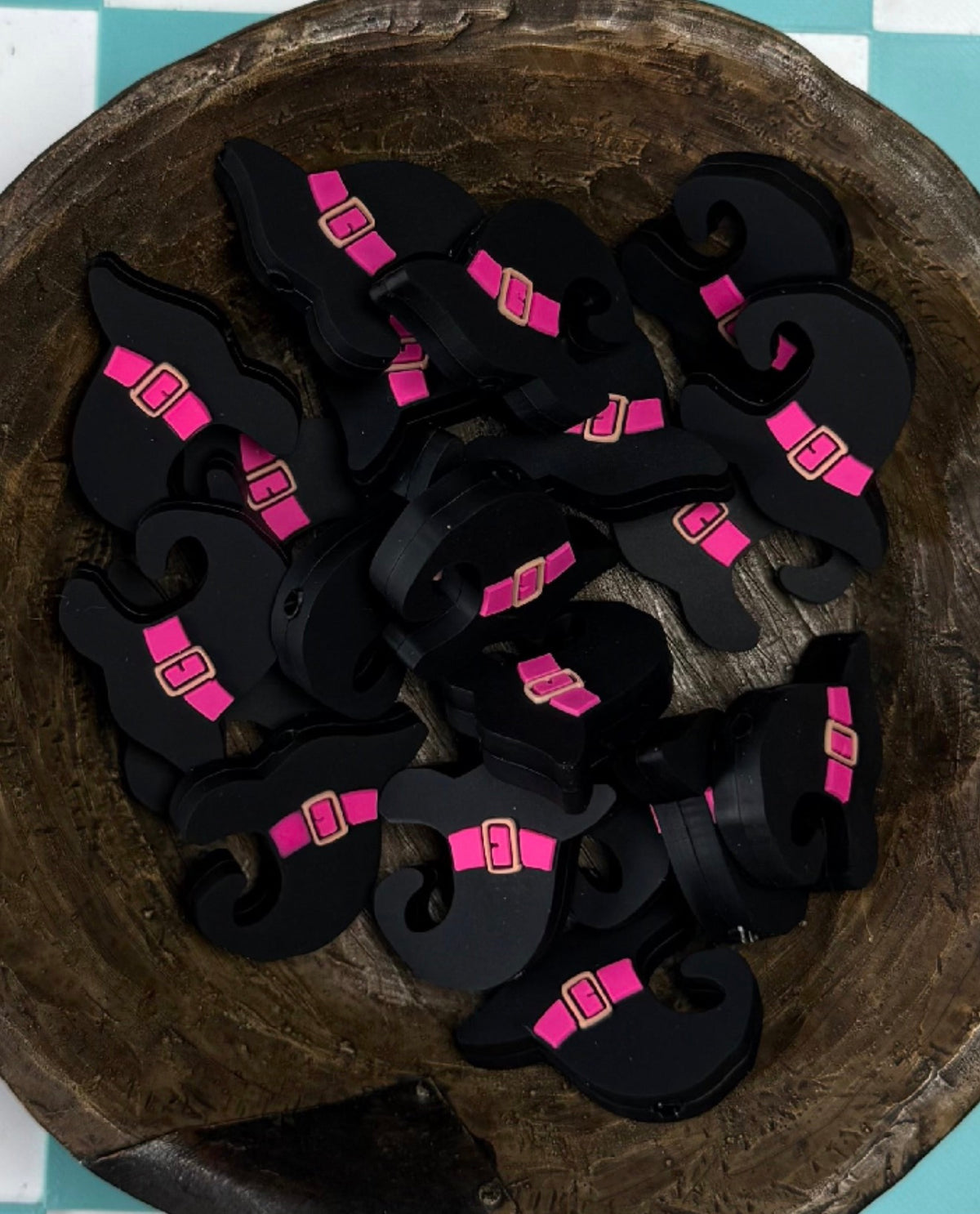 Halloween Silicone Focal Bead- Witches hat