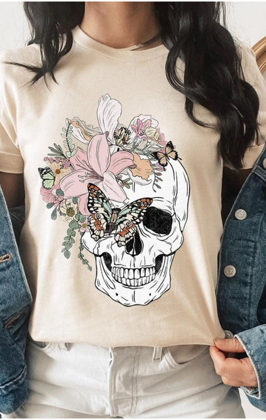 Floral Skull