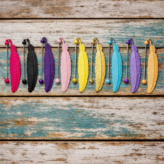 Beadable FEATHER Bookmarks K's Krafty Barn