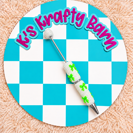 Rhinestone Beadable Pens | Super Blingy Fancy Pens