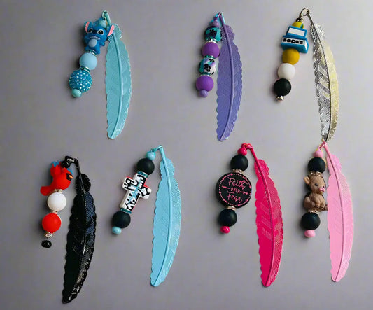 TIK-TOK Custom Bookmarks K's Crafty Vibes Co.