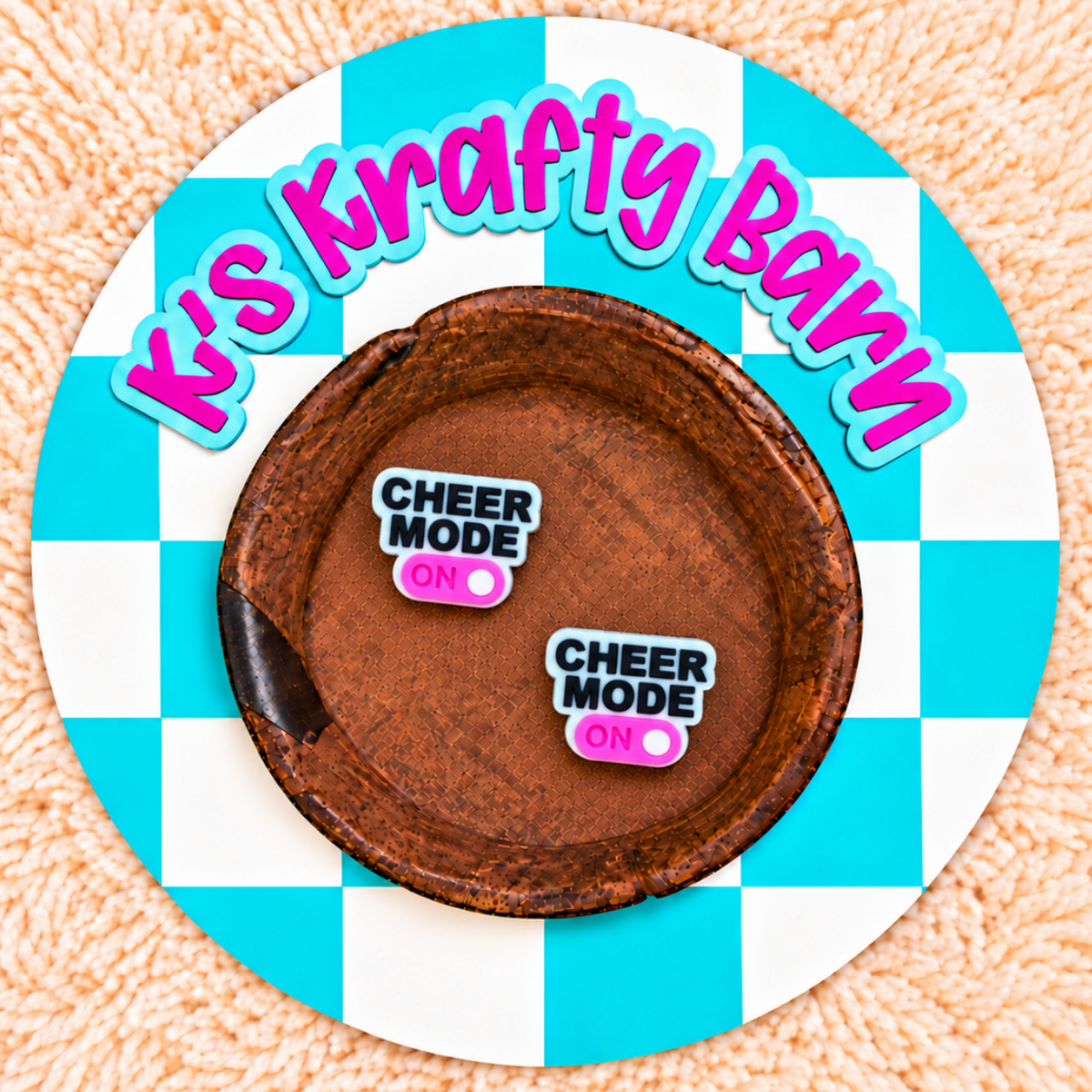 Cheer Mode On Silicone Focal Bead