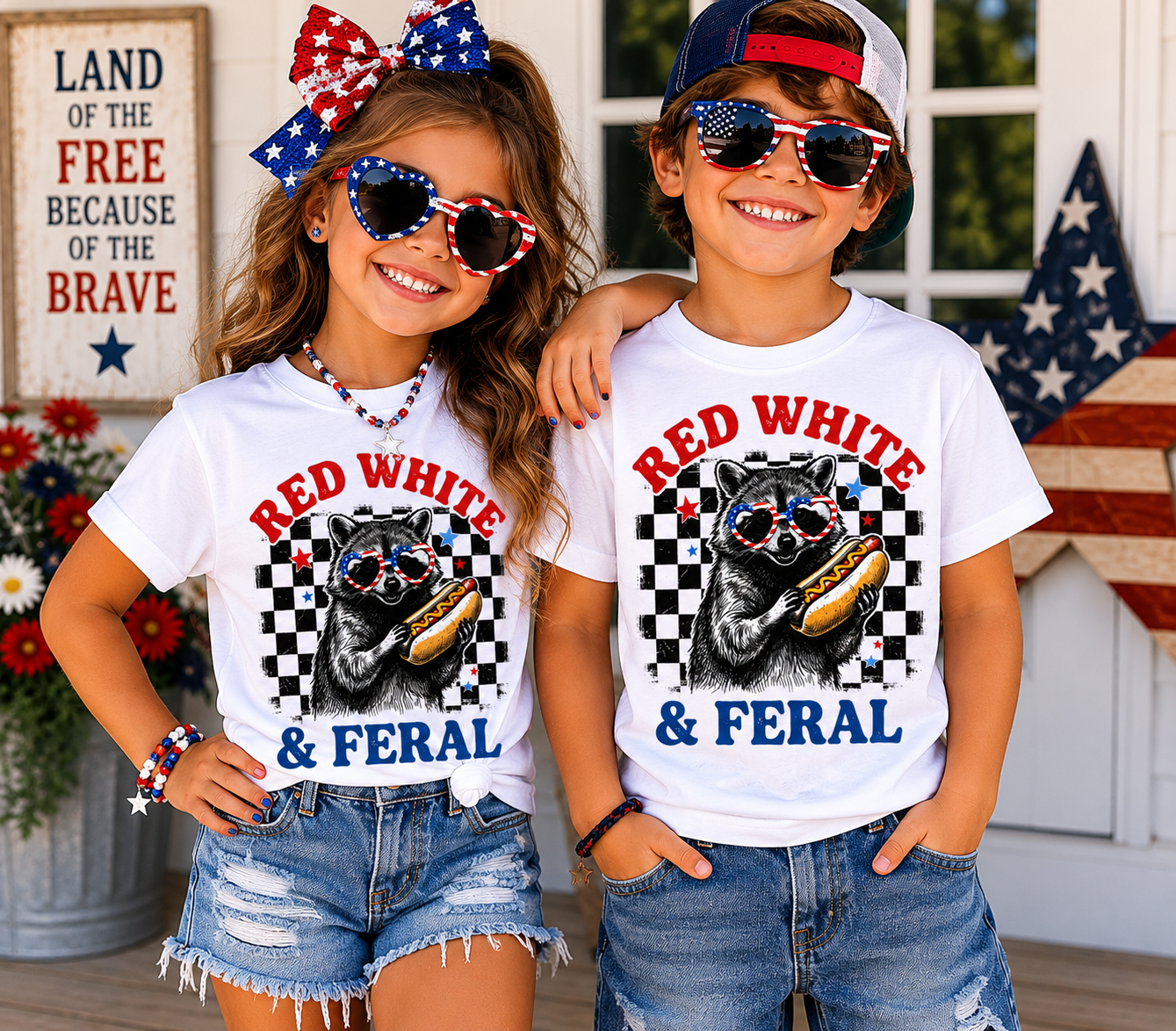 Red, White, and Feral Kids