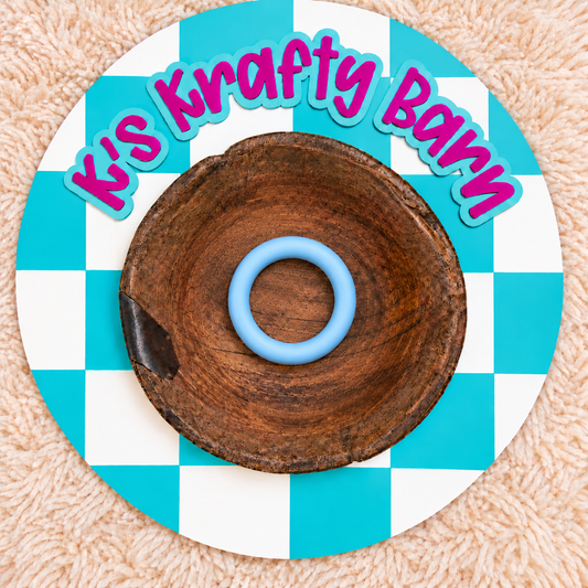 65mm Solid Color Silicone Round Rings | Color Options