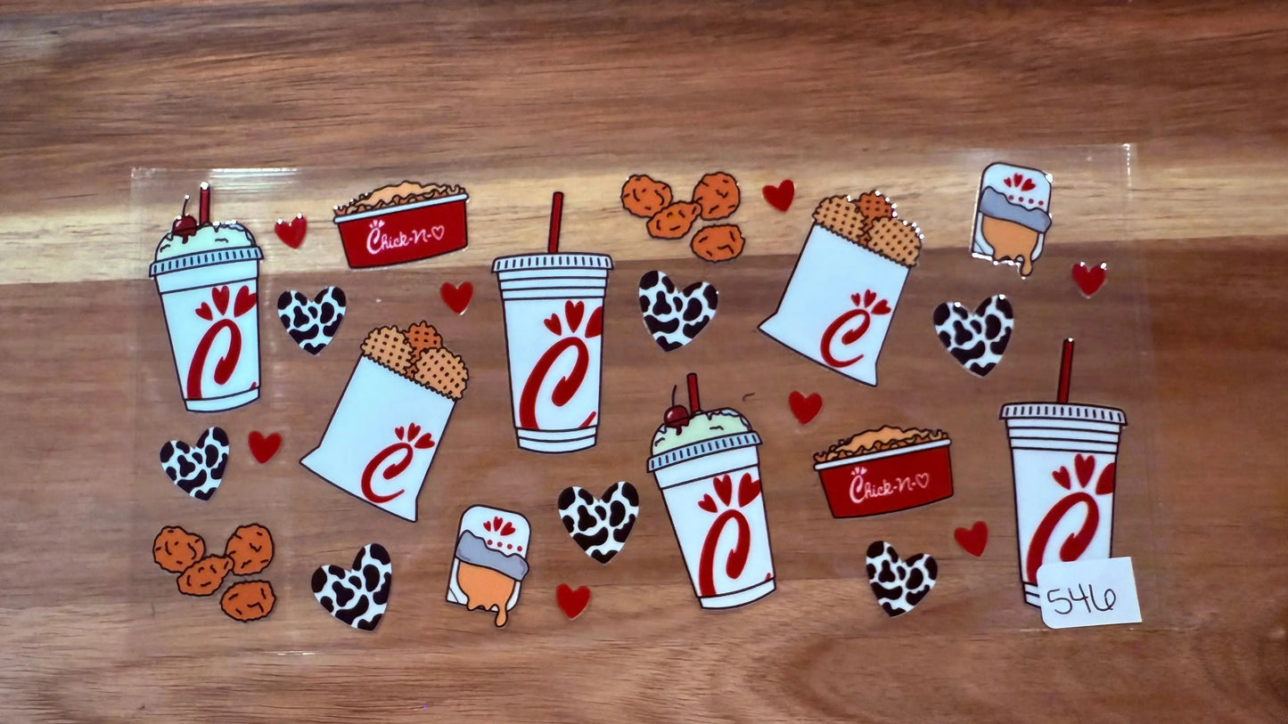 #546 Chick Fil A items K's Krafty Barn