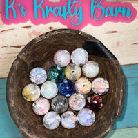 20mm Forever Bloom-Acrylic Bead Mix K's Krafty Barn