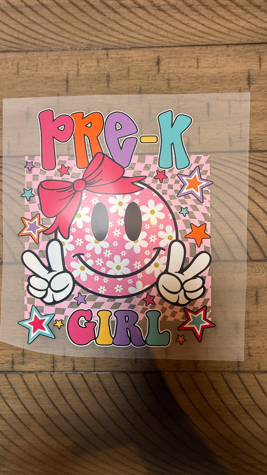 Pre-K  girl