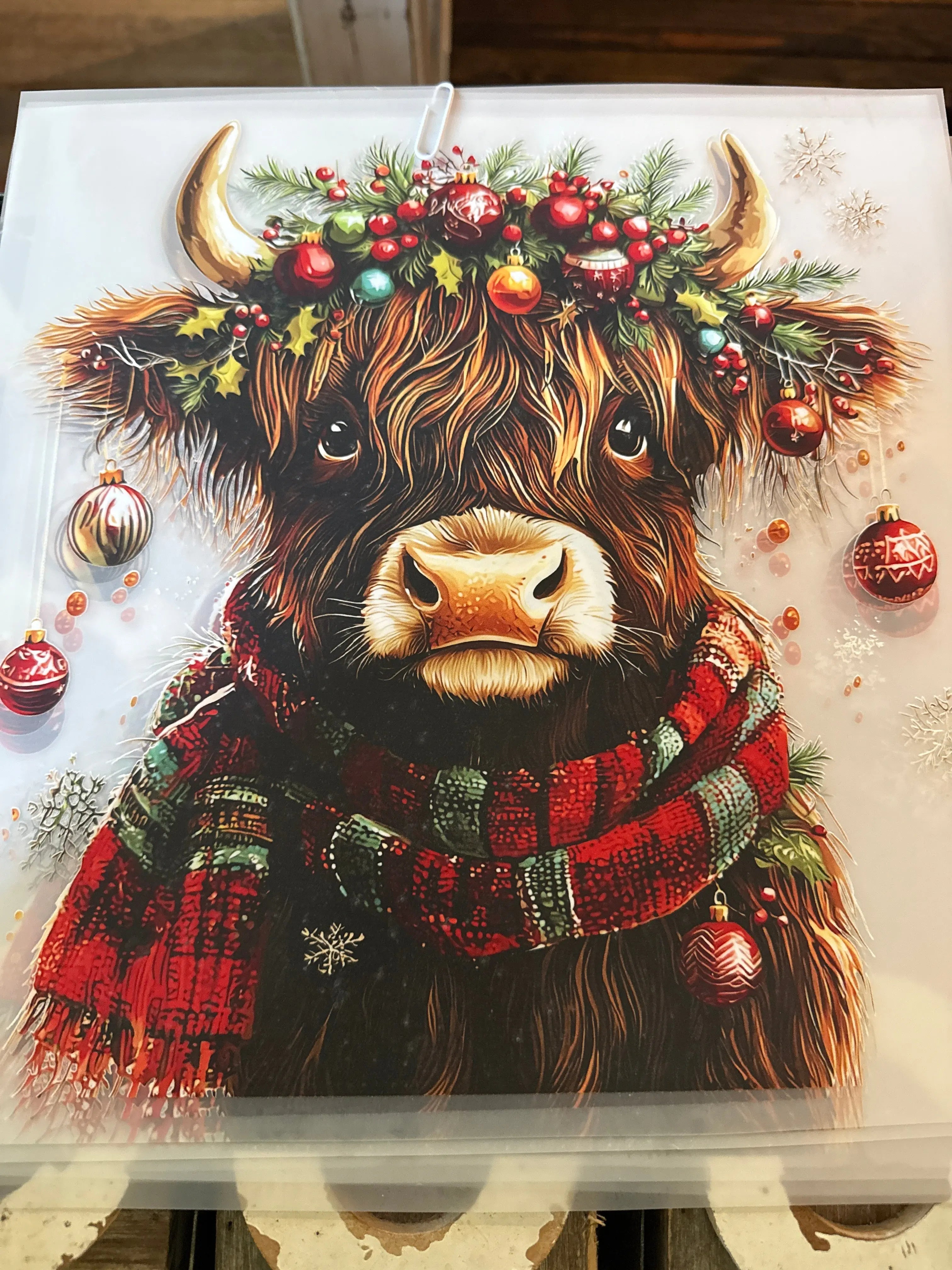 Highland Christmas K's Crafty Vibes Co.