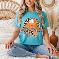 Just Here for the Pie Thanksgiving Graphic Tee