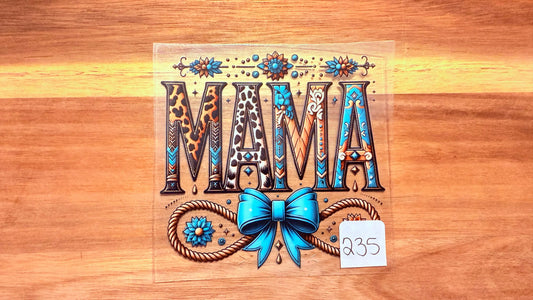 #235 Mama's country style bow K's Krafty Barn