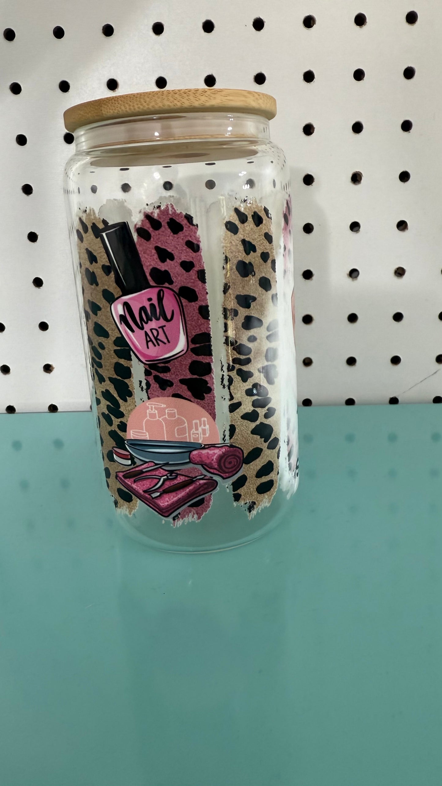 Nail Tech 16oz Glass Libby