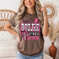 Kinda Boujee Kinda Broke Graphic Tee