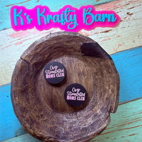 Silicone Focal Bead-Pink overstimulated Moms club K's Krafty Barn