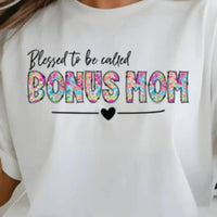 Blessed to be called Bonus Mom K's Crafty Vibes Co.