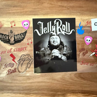 #948 J Roll rock n roll K's Krafty Barn