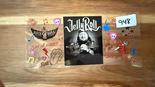 #948 J Roll rock n roll K's Krafty Barn