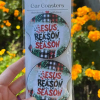 Car Coasters- choose your design. K's Krafty Barn