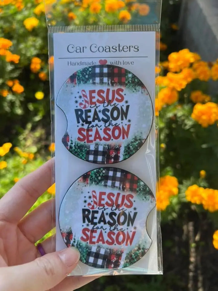 Car Coasters- choose your design. K's Krafty Barn